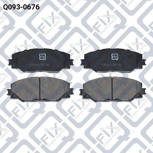 Колодки гальмівні передні дискові Q-fix Q0930676 (фото 1)