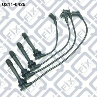 Провода свічкові (к-т) Hyundai Accent1.6i 99.08-/Elantra(XD) 1.6i 00.04-/Getz 1.6i 02.05-/Matrix 1.6 Q-fix Q2110436