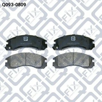 Колодки гальмівні передні Mitsubishi Pajero/Sigma 91–/Outlander 03–/Outlander XL 2012– Q-fix Q0930809