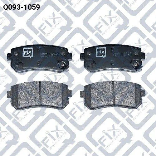 Колодки гальмівні задні дискові Q-fix Q0931059 (фото 1)
