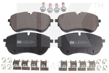 Гальмівні дискові колодки, комплект NK 2247152