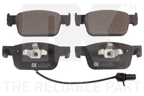 Гальмівні дискові колодки, комплект NK 2247147