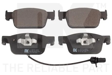 Гальмівні дискові колодки, комплект NK 2247147
