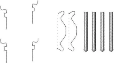 Комплект аксесуарів HELLA 8DZ355203221