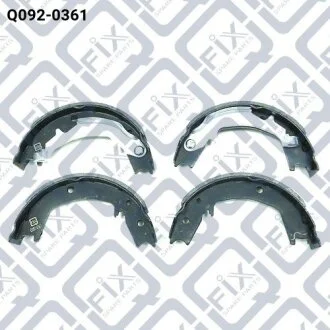 Колодки гальма стоянки Q-fix Q0920361