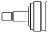 Комплект шарнірів, приводний вал GSP 834090 (фото 1)