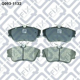 Колодки гальмівні передні дискові Q-fix Q0931132