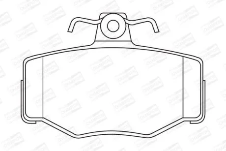 Гальмівні колодки зад. Almera/Primera 96-06 CHAMPION 571421CH