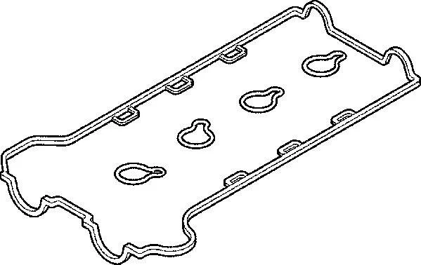 Комплект прокладок клапанної кришки CADILLAC BLS OPEL SIGNUM, VECTRA C, VECTRA C GTS SAAB 9-3, 9-3X 2.0/2.0ALK 09.02- ELRING 068081 (фото 1)