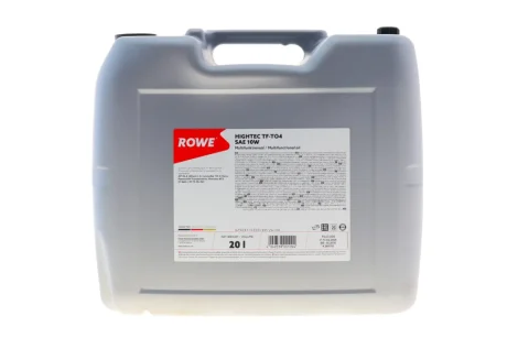 Олива трансмісійна HIGHTEC TF-TO4 SAE 10W (20L) ROWE 25031-0200-99