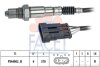 Датчик кислорода (лямбда-зонд) Fiat 500 (08-)/Opel Combo D (12-) 1.4i (10.8237) FACET 108237 (фото 1)