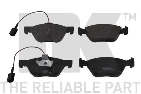 Гальмівні дискові колодки, комплект NK 221021