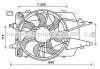 AVA FORD Вентилятор радіатора (з дифузором) Focus 1.4/2.0 98- AVA COOLING FD7577 (фото 1)