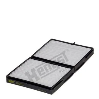 Фільтр салону (266x142x20мм, вентиляційний, панель) KOMATSU D155A-1, D155A-2, D155A-3, D155A-5, D155A-6, D155A-6R, D155AX-3, D155AX-5, D155AX-5B, D155AX-5SL, D155AX-6, D155AX-6A, D275AX-5E0, D475-1 HENGST HENGST FILTER E2921LI