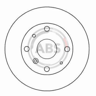 Диск гальмівний A.B.S. 15943