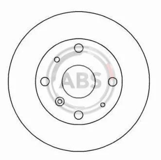 Диск гальмівний A.B.S. 15943