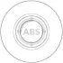 Диск гальмівний A.B.S. 17067 (фото 2)