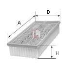 Фільтр повітряний SOFIMA S 3422 A
