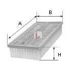 Фільтр повітряний SOFIMA S 3422 A