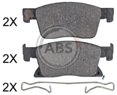 Колодки гальмівні дискові A.B.S. 35122