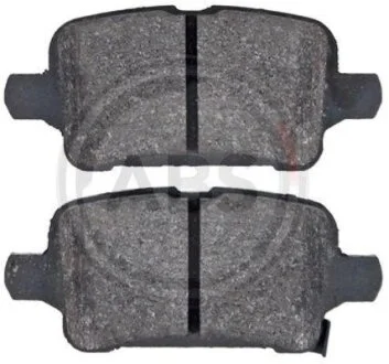 Гальмiвнi колодки дисковi заднi A.B.S. 35124