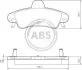 Комплект гальмівних колодок A.B.S. 37497 (фото 1)