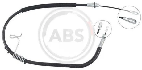 Трос ручника правий A.B.S. K17628