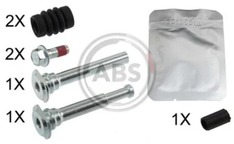 Комплект напрямних втулок, гальмівний супорт A.B.S. 55121