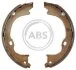 Комплект гальмівних колодок, стоянкове гальмо A.B.S. 40941 (фото 1)