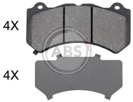 Комплект гальмівних колодок A.B.S. 35013