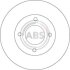 Диск гальмівний A.B.S. 16913 (фото 2)