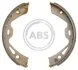Комплект гальмівних колодок, стоянкове гальмо A.B.S. 9290 (фото 1)