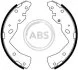 Колодки гальмівні барабанні A.B.S. 9086 (фото 1)