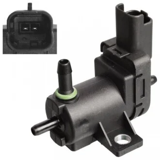 Електропневматичний контрольний клапан CITROEN BERLINGO, BERLINGO MULTISPACE, C2, C3 PLURIEL, C4, C4 I, C4 II, C4 PICASSO I, C4 PICASSO II, C4 SPACETOURER, C5 II, C5 III, C6, C8 1.1-3.0 09.98- FEBI FEBI BILSTEIN 109045