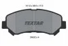 Колодки гальмівні дискові передн. Nissan Qashqai/X TEXTAR 2463201 (фото 1)