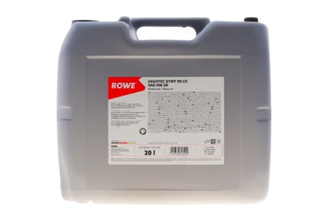Олива моторна HIGHTEC SYNT RS 05 SAE 0W-20 (20L) ROWE 20379-0200-99