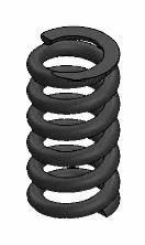 NISSAN пружина (OE - 200743UB0A, 200748H30A, 200748H315) WALKER 81886