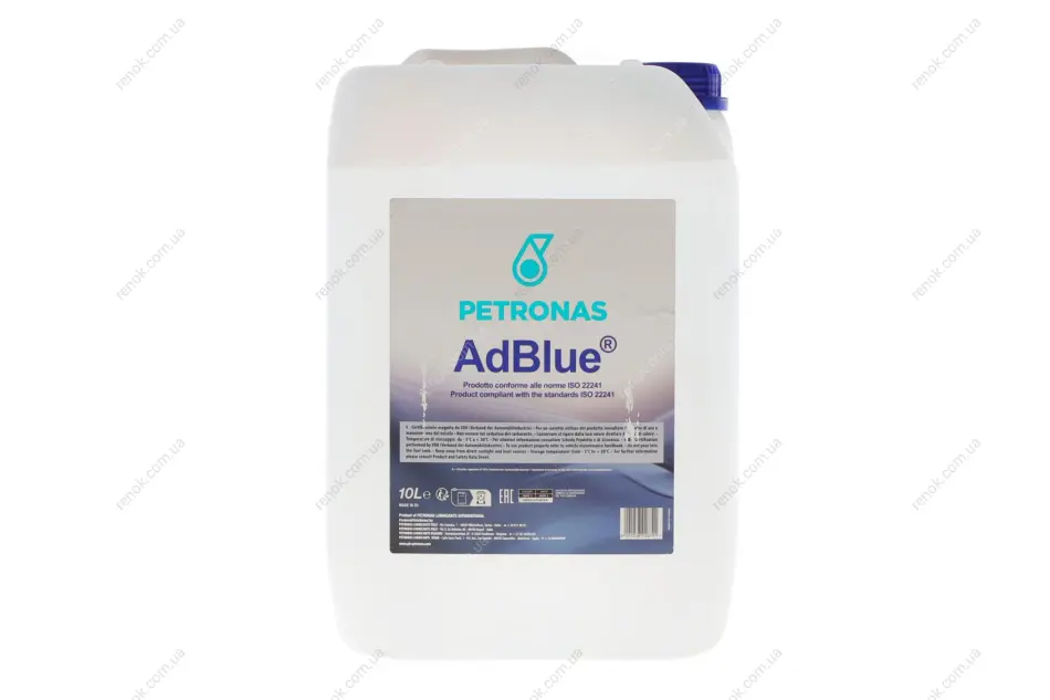 Рідина для нейтралізації відпрацьованих газів PETRONAS ADBLUE (10L) PETRONAS Petronas 81270NY1EU (фото 1)