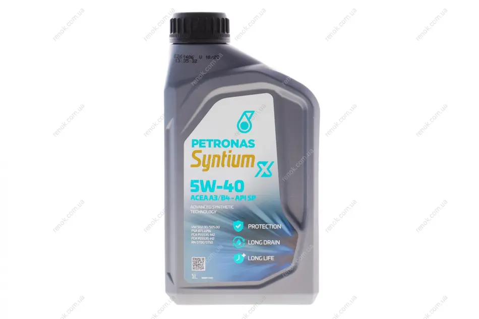 Олива моторна SYNTIUM X 5W-40 A3/B4 (1L) PETRONAS Petronas 70983E18EU (фото 1)