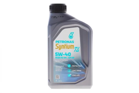 Олива моторна SYNTIUM X 5W-40 A3/B4 (1L) PETRONAS Petronas 70983E18EU