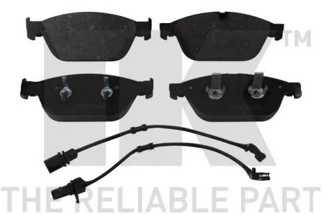 Гальмівні дискові колодки, комплект NK 2247104