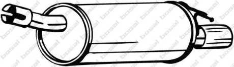 Глушитель задняя часть Dacia Duster 10-18 Renault Duster 12- BOSAL 200169