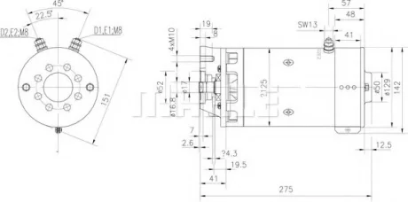 Елементи паливного насоса CUMMINS MAHLE MAHLE / KNECHT MM203