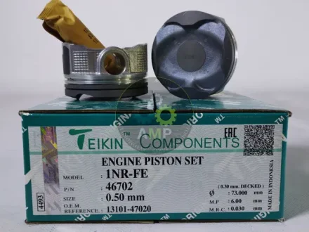 Поршень із пальцем (к-кт на двигун) 1NR-FE, TEIKIN 46702050