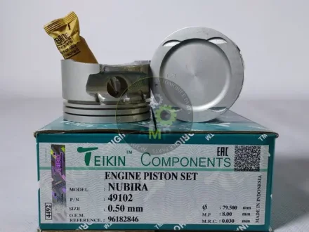 Поршні з пальцем (к-кт на мотор) GM DOHC 1.6L NUBIRA A16DM/A16MF, TEIKIN 49102050