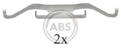Комплект монтажний гальмівних колодок A.B.S. 1680Q