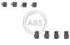 Комплект монтажний гальмівних колодок A.B.S. 1171Q (фото 1)