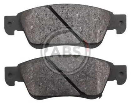 Комплект гальмівних накладок, дискове гальмо A.B.S. 37636