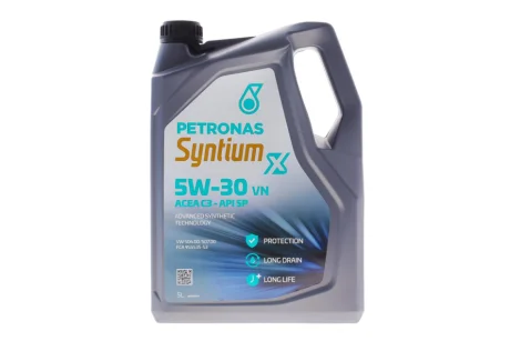 Олива моторна SYNTIUM X VN 5W-30 (5L) PETRONAS Petronas 71105M12EU