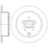 Диск гальмівний (кратно 2) задній Subaru Forester (13-) (D=273.8mm) HI-Q Hi-Q (SANGSIN) SD4708 (фото 1)